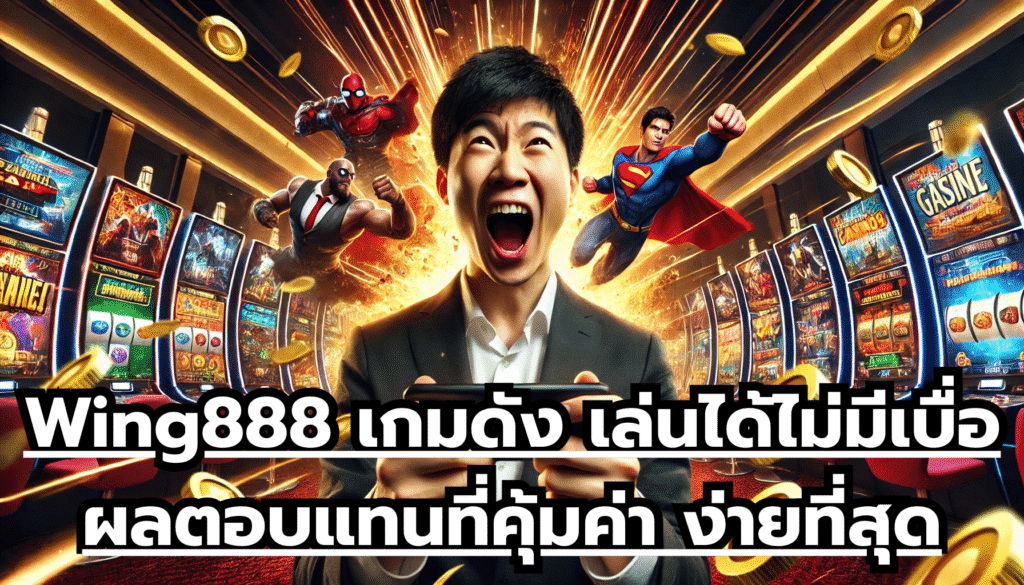 Wing888 เกมดัง เล่นได้ไม่มีเบื่อ ผลตอบแทนที่คุ้มค่า ง่ายที่สุดในตอนนี้