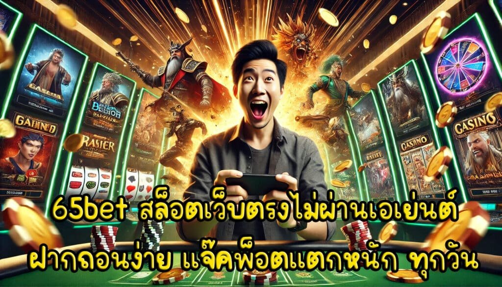 65bet สล็อตเว็บตรงไม่ผ่านเอเย่นต์ มาแรงที่สุด ฝากถอนง่าย แจ๊คพ็อตแตกหนัก ทุกวัน-4